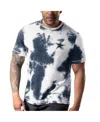 Msx By Michael Strahan Men's  Navy Dallas Cowboys Freestyle Tie-dye T-shirt In Navy