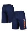 Msx By Michael Strahan Men's  Navy Denver Broncos Team Shorts In Navy