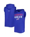 Msx By Michael Strahan Men's  Royal Buffalo Bills Relay Sleeveless Pullover Hoodie In Royal