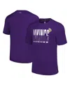 Msx By Michael Strahan Men's Purple Minnesota Vikings Teamworkâ T-shirt In Purple