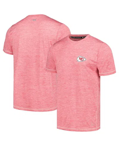 Msx By Michael Strahan Men's Red Kansas City Chiefs Motion Space-dye T-shirt