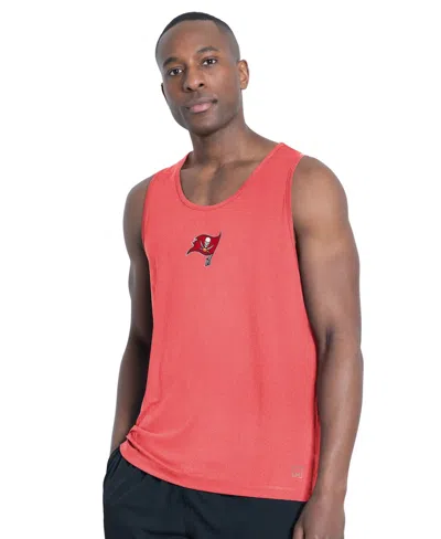 Msx By Michael Strahan Men's Red Tampa Bay Buccaneers Energy Scoop Neck Tank Top In Blue