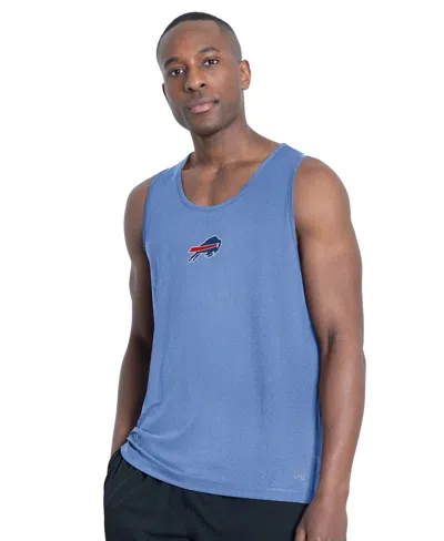 Msx By Michael Strahan Men's Royal Buffalo Bills Energy Scoop Neck Tank Top In Brown