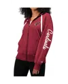 Msx By Michael Strahan Women's  Cardinal Arizona Cardinals Emerson Full-zip Hoodie In Cardinal