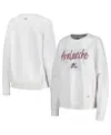 Msx By Michael Strahan Women's Colorado Avalanche Millie Raglan Pullover Sweatshirt In White