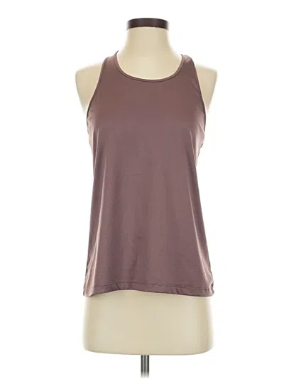 Pre-owned Mta Sport Active Tank Top In Brown