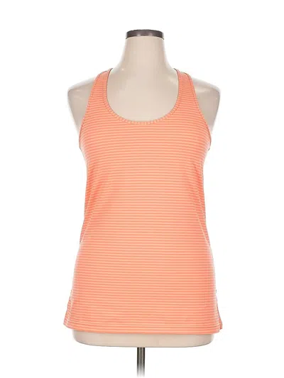 Pre-owned Mta Sport Active Tank Top In Orange