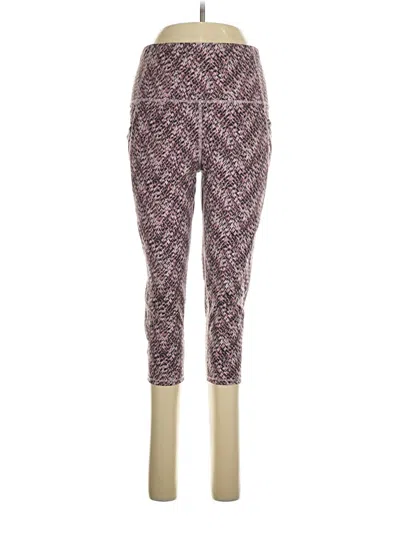 Pre-owned Mta Sport Leggings In Purple
