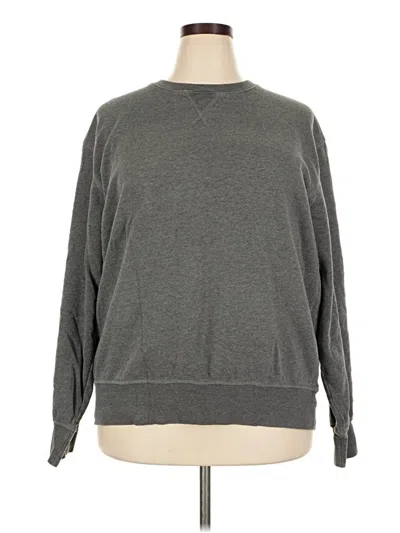 Pre-owned Mta Sport Pullover Sweater In Gray