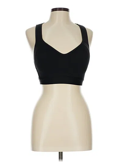 Pre-owned Mta Sport Tank Top Black Halter Neckline Tops