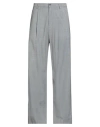 Mtlstudio Matteolamandini Man Pants Grey Size M Polyester, Wool, Elastane In Gray