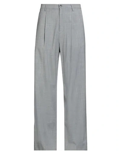 Mtlstudio Matteolamandini Man Pants Grey Size M Polyester, Wool, Elastane In Gray