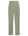 Mtlstudio Matteolamandini Man Pants Sage Green Size M Polyester, Wool, Elastane In Green