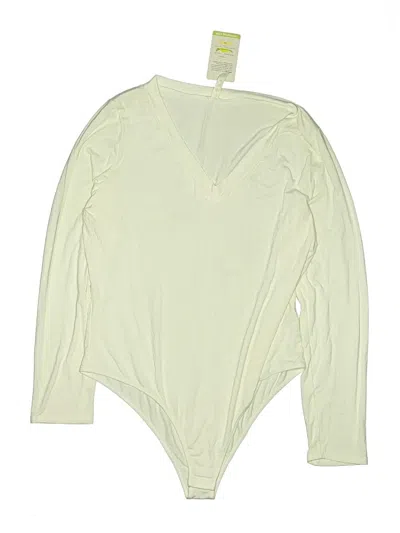 Pre-owned Mts Bodysuit In White