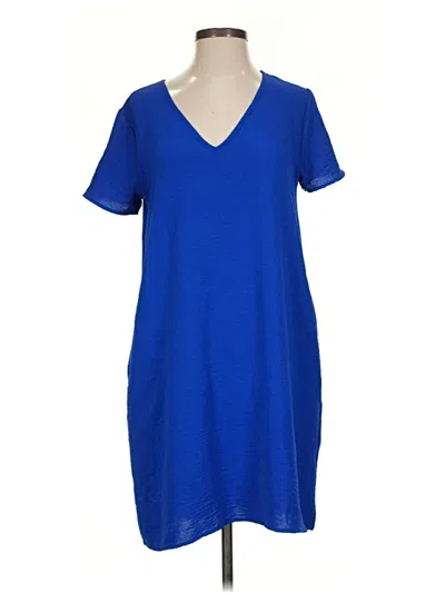 Pre-owned Mts Casual Dress In Blue