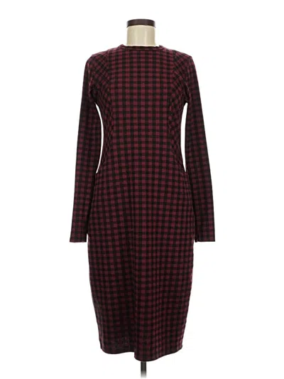 Pre-owned Mts Casual Dress In Burgundy