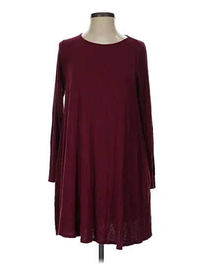 Pre-owned Mts Casual Dress In Burgundy