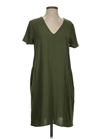 Pre-owned Mts Casual Dress In Green