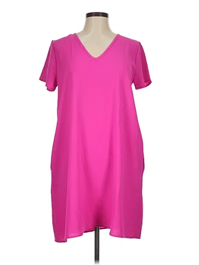 Pre-owned Mts Casual Dress In Pink