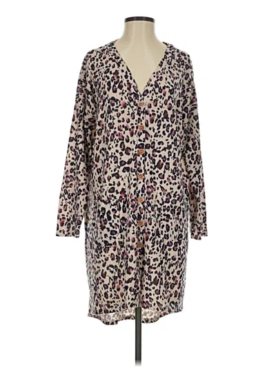Pre-owned Mts Casual Dress In Tan