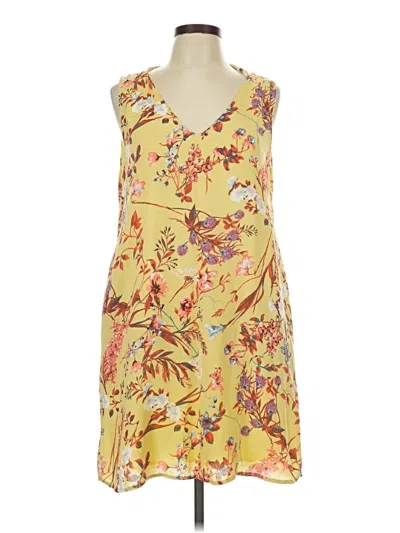 Pre-owned Mts Cocktail Dress In Yellow