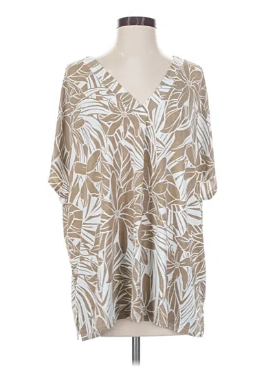 Pre-owned Mts Short Sleeve T-shirt In Tan
