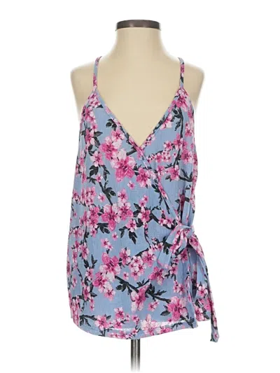 Pre-owned Mts Sleeveless Blouse In Blue