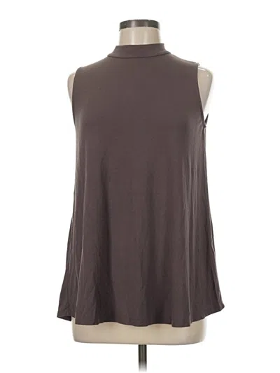 Pre-owned Mts Sleeveless T-shirt In Brown