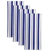 Mu Kitchen Basketweave Dish Cloth, Set Of 4, Ink Blue