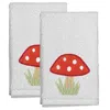 Mu Kitchen Scrubsy Dish Cloth And Scrubber, Set Of 2, Mushroom