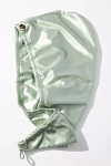 Muaves All Satin Hair Wrap In Green