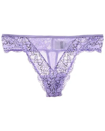 Mucci Amara Thong In Fiore Violetta