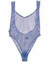 Mucci Laura Bodysuit In Blue