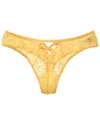 Mucci Ravenna Thong In Yellow
