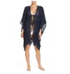 Muche & Muchette Embroidered Serendipity Swim Cover Up In Blue In Blue