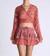 Muche & Muchette Ibiza Mini Skirt In Pink In Pink