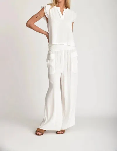 Muche & Muchette Mazzy Palazzo Pants In White