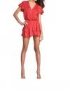 Muche & Muchette Toby Skort In Red In Red
