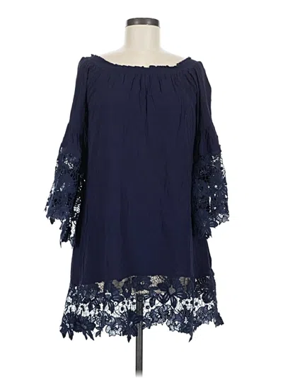 Pre-owned Muche Et Muchette Casual Dress In Blue