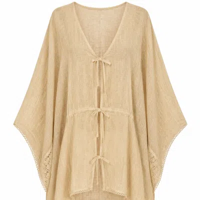 Muche Et Muchette Women's Brown Ishaan Kimono - Taupe