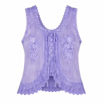 Muche Et Muchette Women's Cannes Top - Purple