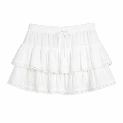 Muche Et Muchette Women's Coquette Skort - White