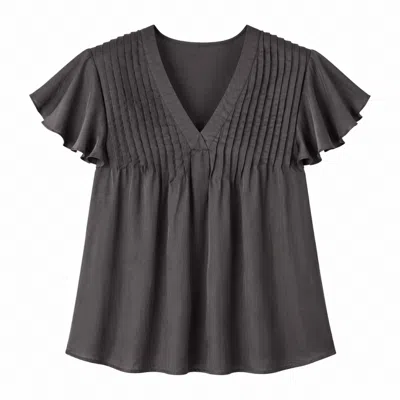 Muche Et Muchette Women's Hailey Top - Grey In Gray