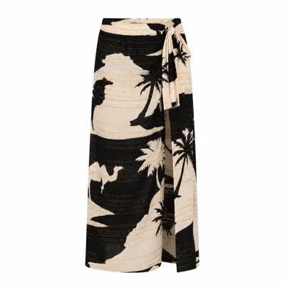 Muche Et Muchette Women's Kha Sarong - Black In Multi