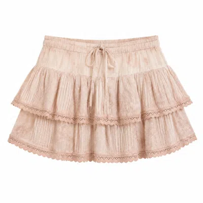 Muche Et Muchette Women's Neutrals Coquette Skort - Blush