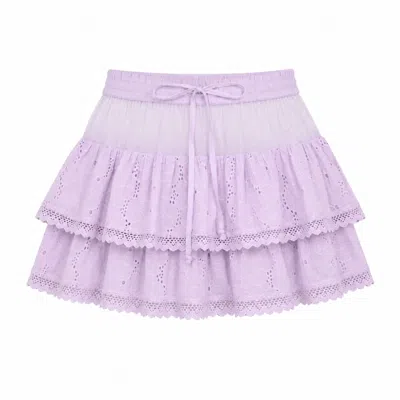 Muche Et Muchette Women's Purple Biky Skort