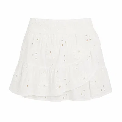 Muche Et Muchette Women's White Surya Mini Skirt