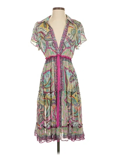 Pre-owned Mucho Gusto Cocktail Dress In Pink