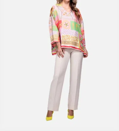 Mucho Gusto Seahorse Blouse In Multi