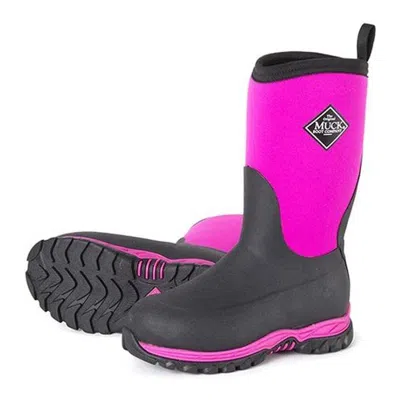 Muck Boot Big Kids' Muck Rugged Ll Rubber Waterproof Work Boots In Multi